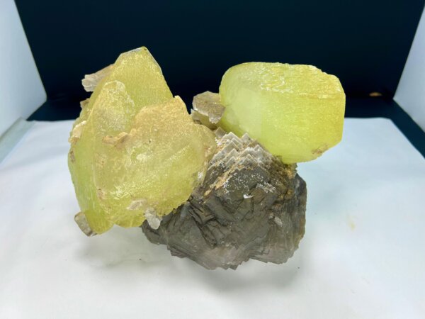 Fluorite with Calcite Combined – Rare Mineral Specimen from Balochistan Mine