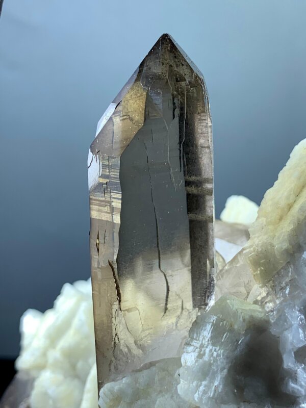 Statement pieces of Smokey Quartz’s Specimen’s combination with Feldspar